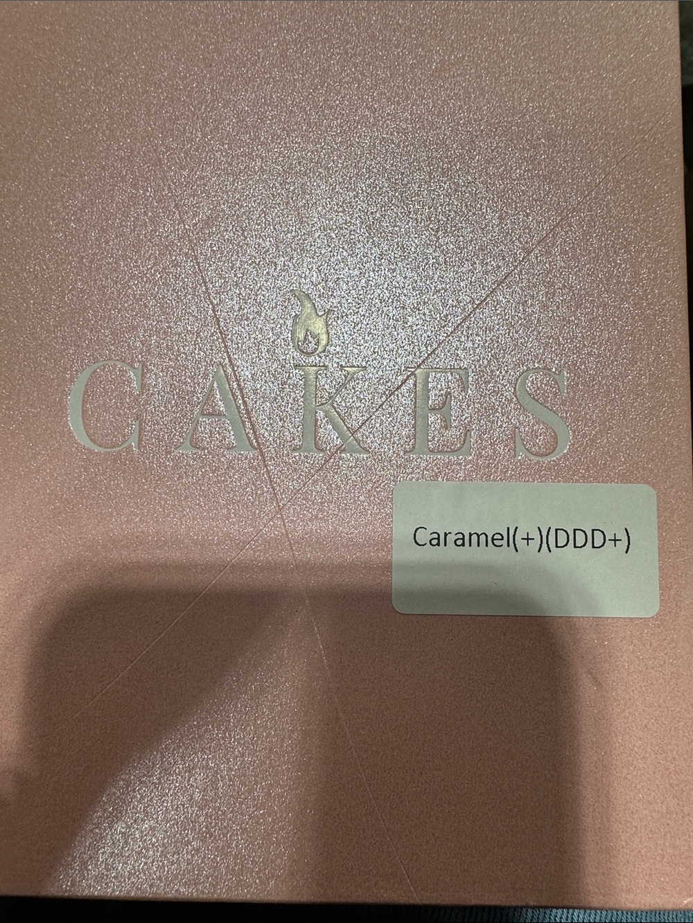 Cake Bra Box in Light Pink
